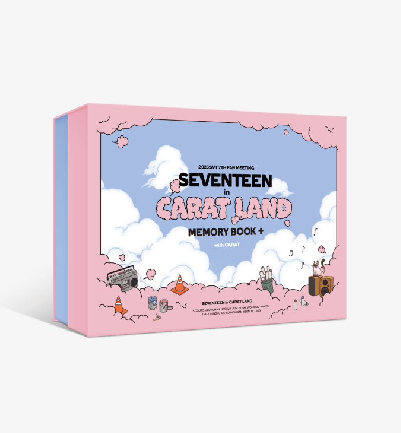 2023 SVT 7TH FAN MEETING <SEVENTEEN in CARAT LAND> MEMORY BOOK+ DIGITAL CODE