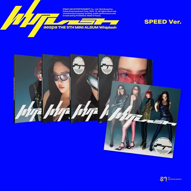 aespa - 5th Mini Album 'Whiplash' SPEED Ver.