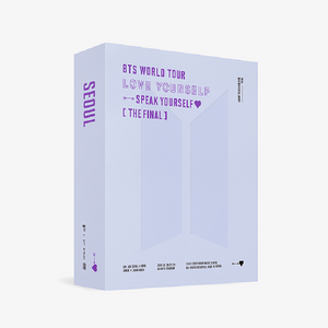 BTS WORLD TOUR ‘LOVE YOURSELF : SPEAK YOURSELF’ [THE FINAL] DVD