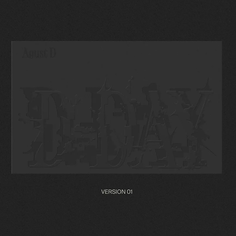 BTS SUGA - D-DAY (1ST SOLO ALBUM)