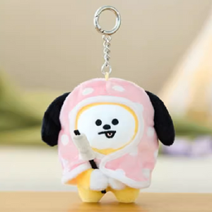 [Official] BT21 DOLL KEYRING CAMPFIRE