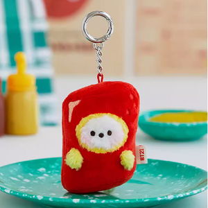 [Official] BT21 BABY minini BUNSIK Plush Keyring