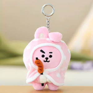 [Official] BT21 DOLL KEYRING CAMPFIRE