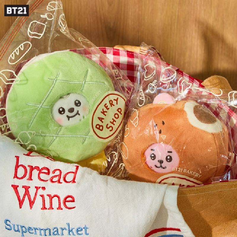 [Official] BT21 BABY COSTUME PLUSH DOLL BAKERY SHOP