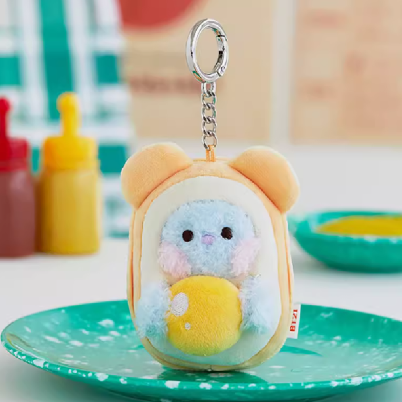 [Official] BT21 BABY minini BUNSIK Plush Keyring