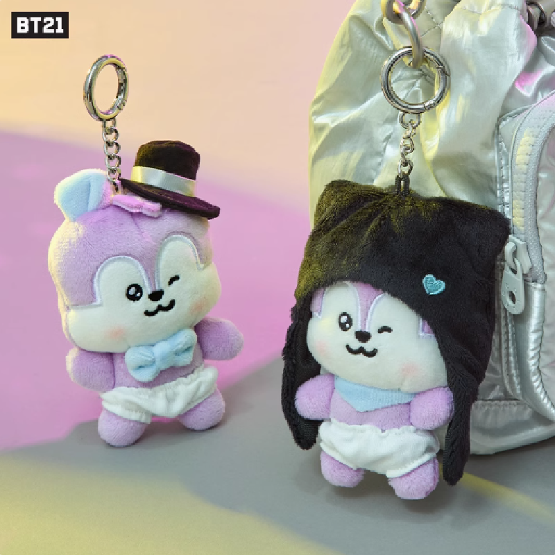 [Official] BT21 MANG Baby Born to Dance Small Doll Keychain