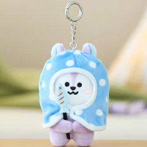 [Official] BT21 DOLL KEYRING CAMPFIRE