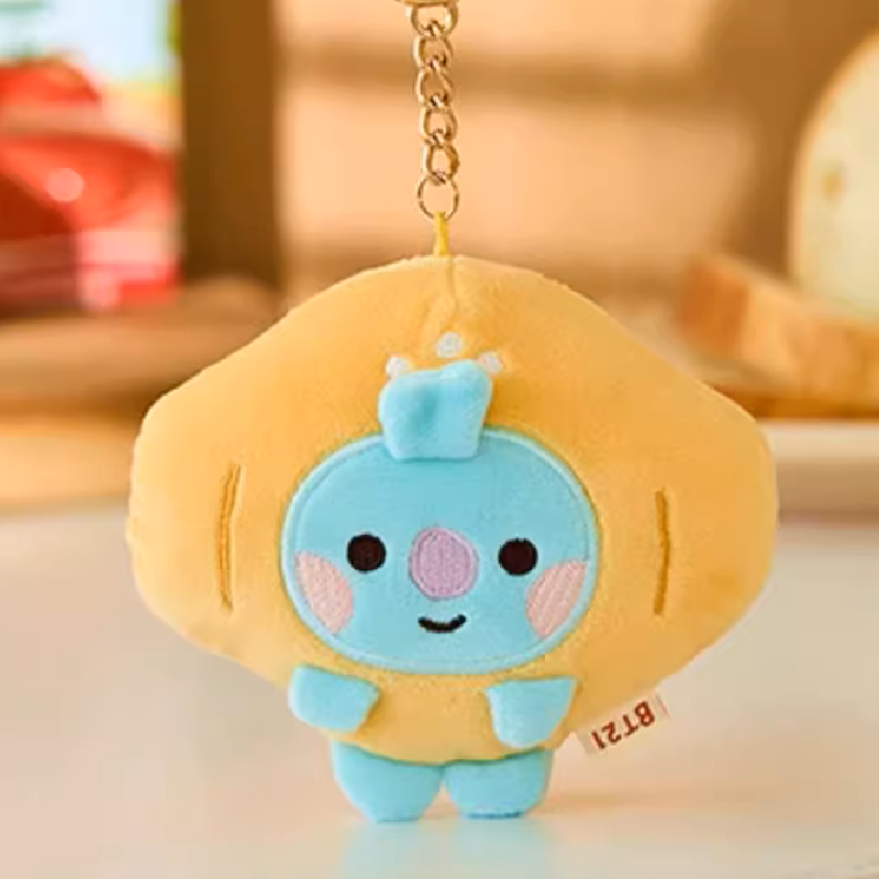 [Official] BT21 BABY PLUSH KEYRING BAKERY SHOP