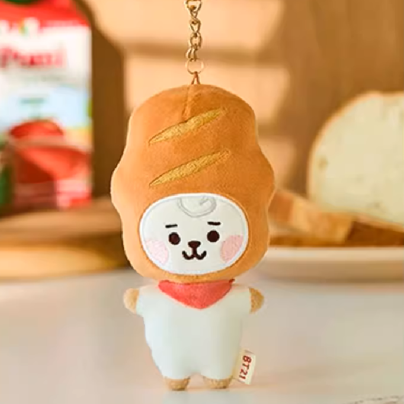 [Official] BT21 BABY PLUSH KEYRING BAKERY SHOP