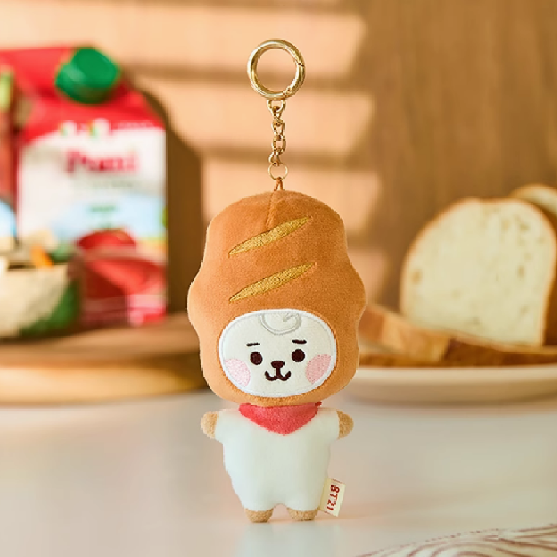 [Official] BT21 BABY PLUSH KEYRING BAKERY SHOP