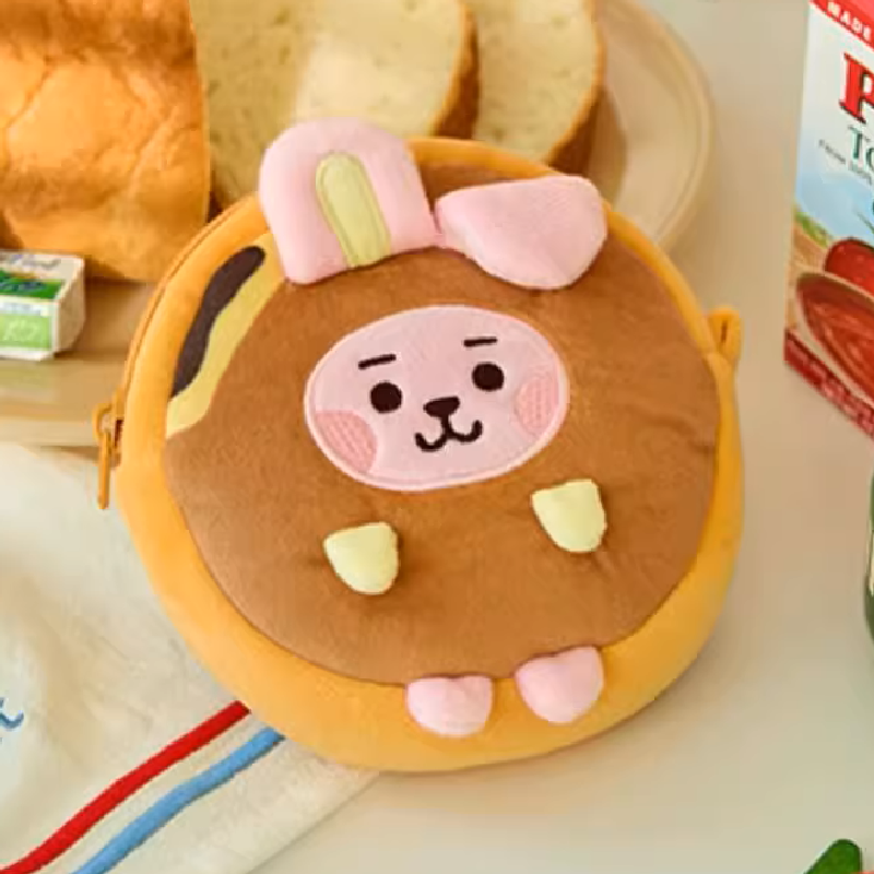 [Official] BT21 BABY PLUSH POUCH BAKERY SHOP