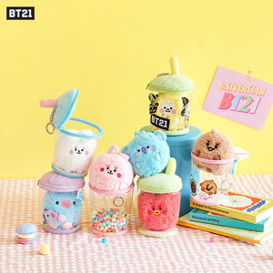 [Official] NEW Arrival BT21 BABY Bubble Tea Bag Charm