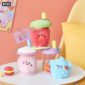 [Official] NEW Arrival BT21 BABY Bubble Tea Bag Charm