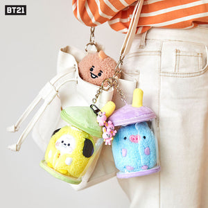 [Official] NEW Arrival BT21 BABY Bubble Tea Bag Charm