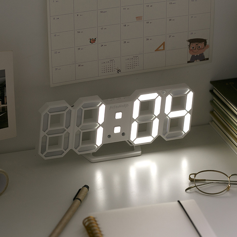cool digital wall clock