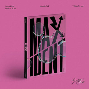 STRAY KIDS - Mini Album MAXIDENT HEART Ver. Photobook R + Lyrics Paper +  Photocards + Mini Poster + Face Sticker + 1 Clear Potocard Frame
